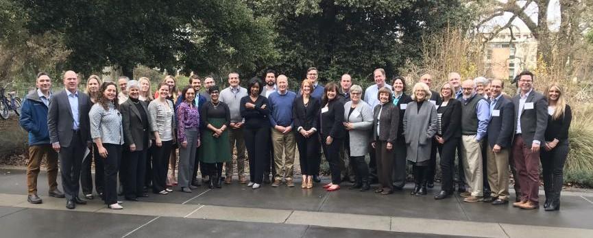 A group photo of the folks involved in the Cutting Green Tape roundtable discussions