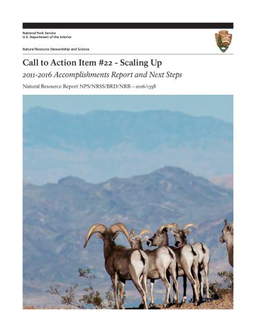Call to Action Item #22 – Scaling Up: 2011-2016 Accomplishments Report and Next Steps