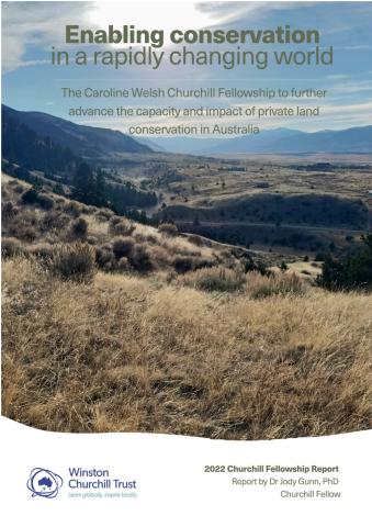 Enabling conservation in a rapidly changing world