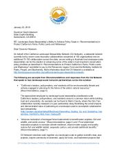 Landscape-Scale Stewardship’s Ability to Achieve Policy Goals in “Recommendations to Protect California’s Parks, Public Lands and Waterways”