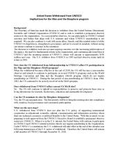 United States Withdrawal from UNESCO Implications for the Man and the Biosphere program