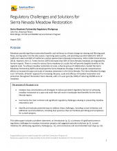 Regulatory White Paper Sierra Meadows_Final