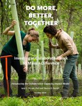 Do more, better, together: Investing in collaborative work to make a difference