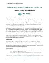 Example: Mission, Vision & Purpose