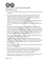 Resource: CA State Parks Data Sharing Terms of Use